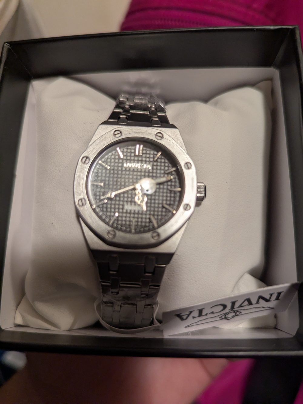 Invitica Celestial Sublima Silver-tone Ladies Watch